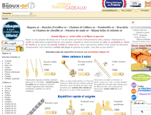 Tablet Screenshot of bijoux-or.fr